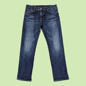 AG Adriano Goldschmied Jeans Mens 33x30 Blue The Graduate Tailored Leg